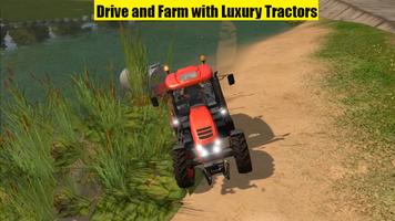 Heavy Farming Tractor Drive 3d capture d'écran 1