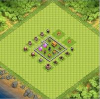 Top Town Hall 3 Trophy BaseMap تصوير الشاشة 3