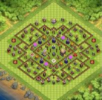 Top Town Hall 11 HybridBaseMap تصوير الشاشة 1