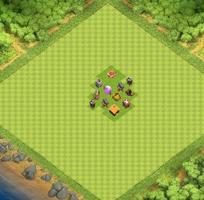 Top Town Hall 1 FarmingBaseMap 截图 2