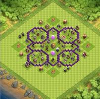 Top Town Hall 7 FarmingBaseMap تصوير الشاشة 2