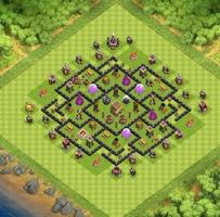 Top Town Hall 8 Hybrid BaseMap ảnh chụp màn hình 3