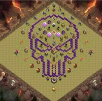 Top Town Hall 8 War Base Map Screenshot 3