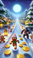 Gingerbread Man escape 3D Ekran Görüntüsü 1