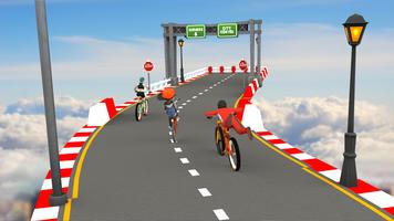 BMX Cycle Mega Ramp-Stunt Race captura de pantalla 1