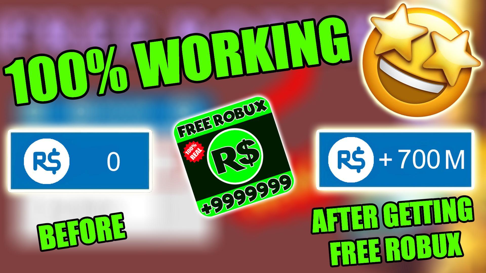 Free Robux Real Working 2019