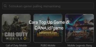TopUp DANA ID Games Guide capture d'écran 2
