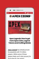 Apex Coins Tips and Tricks 2019 Affiche