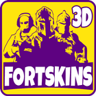 FortSkins 3D icône