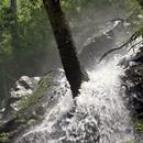 Stormy forest waterfall APK