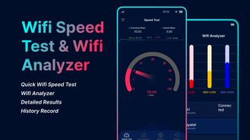 Speed Test Wifi Analyzer Plakat