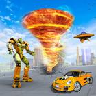 Robot Games 3D: Tornado Robot أيقونة