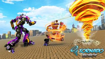 Robot Games 3D: Tornado Robot Poster