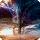 Tornado Papel de Parede HD ícone