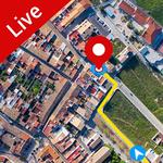 gps peta hidup bumi satelit icon