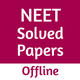 NEET Solved Papers Offline icône