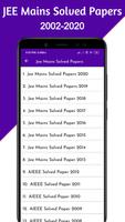JEE Main Solved Papers Offline imagem de tela 1
