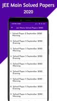JEE Main Solved Papers Offline screenshot 3