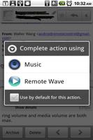 Remote Wave Plakat