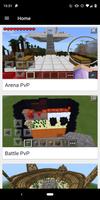 PvP Maps for Minecraft Affiche