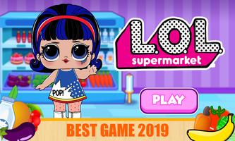 Supermarket Modern Lollipop Cartaz
