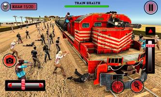 US Army Train Zombie Shooting স্ক্রিনশট 3