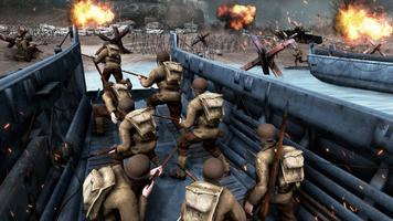 D日第二次世界大戦バトル：ww2シューティングゲーム3D スクリーンショット 3