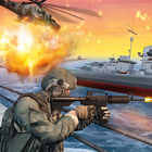 D-Day World War Naval Game أيقونة