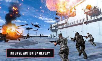 D-Day World War Naval Game الملصق