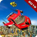 Futuristic Flying Car Shooting APK