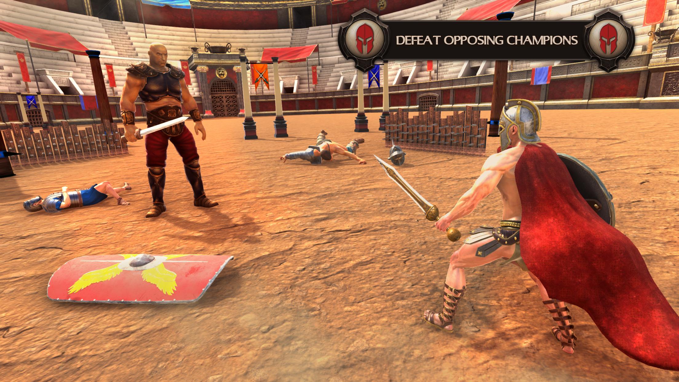 Gladiator arena idle