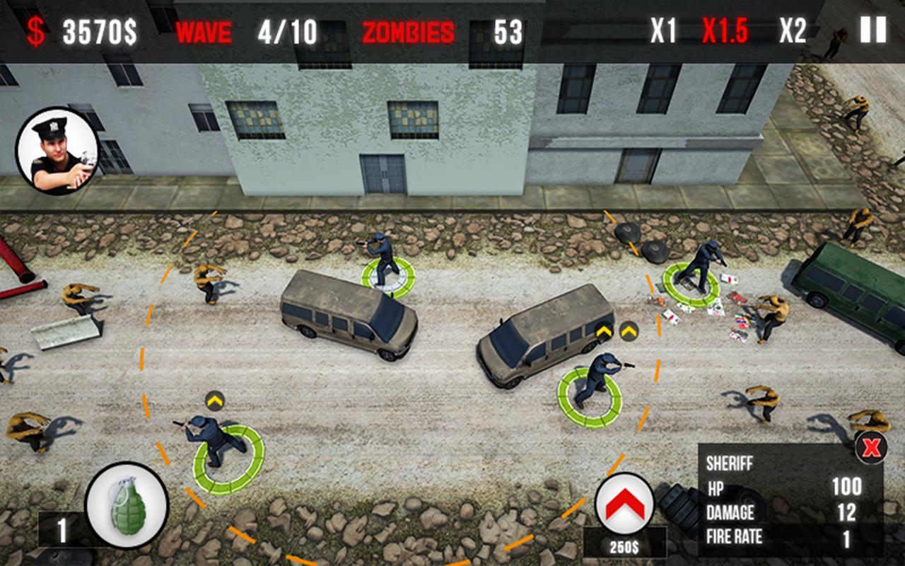 Ny Police Zombie Defense 3d New Tower Defense Game For Android Apk Download - zombie defence roblox