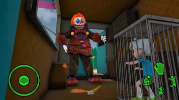 Scary Clown Horror Escape 3D screenshot 1