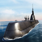 modern warships submarine game icône