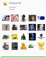 ShtPost Stickers WAS-poster