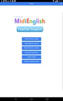 MidiEnglish Teacher Support Affiche