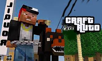 Grand Town Theft Auto Mod MCPE poster