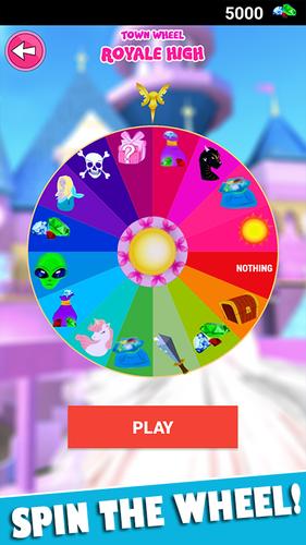Royale High School Prizes Games For Android Apk Download - nothing on the screen roblox wheel of fortune