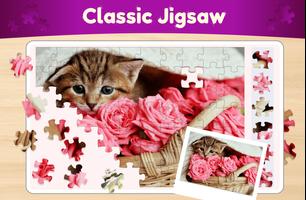 Jigsaw Puzzles - puzzle games Plakat