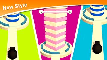 Poster Tower Smash - 3D Fire Balls