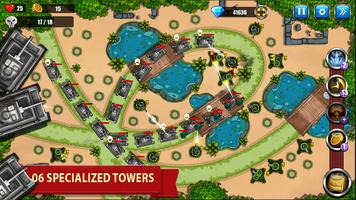 TD - War Strategy Game syot layar 2