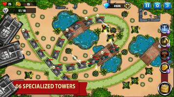TD - War Strategy Game capture d'écran 2