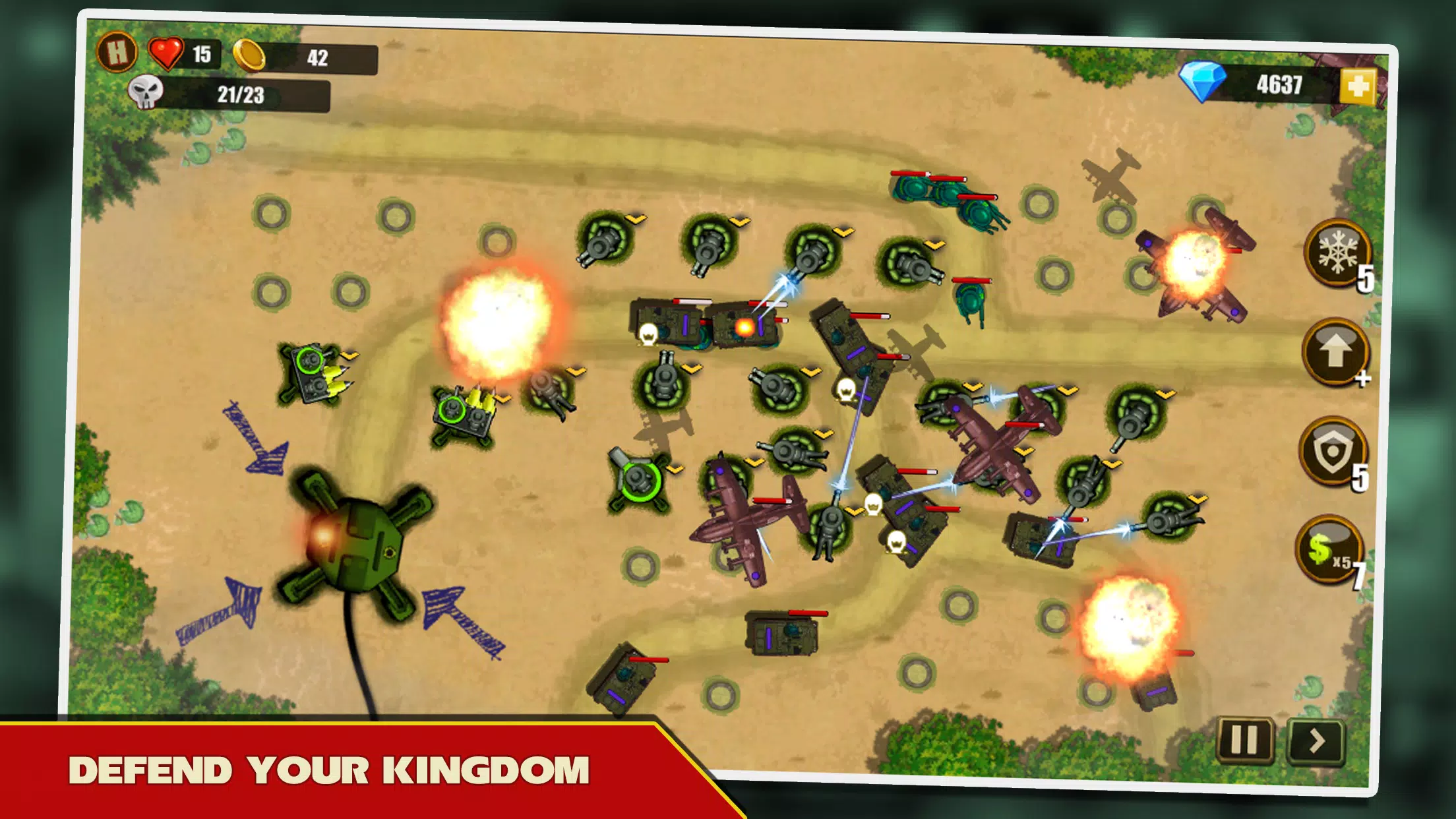 Melhores jogos de Tower Defense para Android