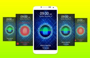 Fingerprint Lock Screen PRANK Affiche