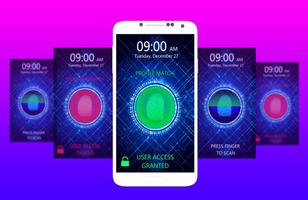 Fingerprint Lock Screen PRANK captura de pantalla 2