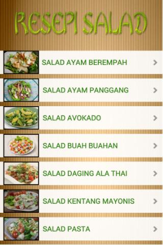 Aneka Kerabu Dan Salad For Android Apk Download