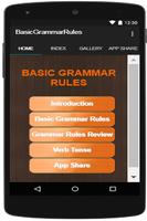 Basic Grammar Rules capture d'écran 1