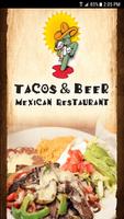 Tacos & Beer Mexican Rest. Affiche