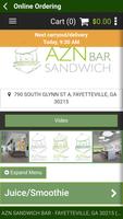 AZN Sandwich Bar capture d'écran 3