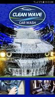 Clean Wave Car Wash Plakat